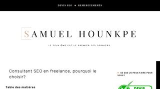 Guide pour assurer le référencement web
