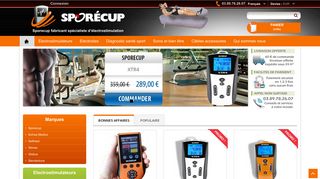 Vente en ligne d’électrostimulateur