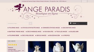 Ange Paradis, la boutique en ligne des Anges