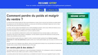 Perdez votre graisse abdominale en quelques temps