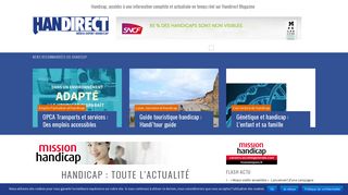 Handirect, le magazine consacré au handicap