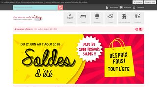 Les douces nuits de Maé, boutique e-commerce