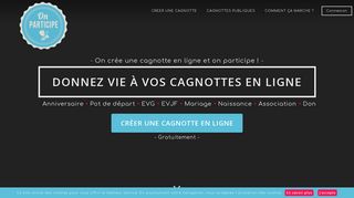 Une Cagnotte en ligne innovante et solidaire