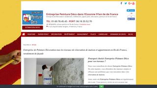 Votre entreprise de peinture à Mennecy