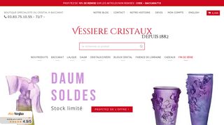 Boutique de vente en ligne d’objets en Daum