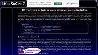 La solution pour trouver rapidement un hôpital