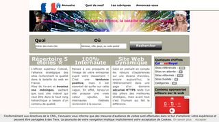Annuaire colonel, le bonus web des internautes