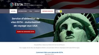 Les démarches pour une demande d’Esta