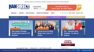 Handirect, le magazine consacré au handicap