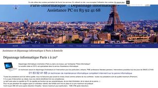 Dépannage informatique à Paris à domicile