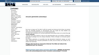 Annuaire SEO avec validation automatique