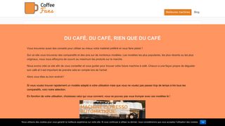 Les meilleures cafetières du marché