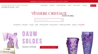 Boutique de vente en ligne d’objets en Daum