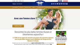 Agence Matrimoniale Femmes Russes et Ukrainiennes