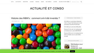 L’invention des M&M’s intimement liée à la guerre