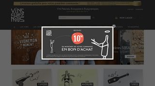 Vinscheznous.com, boutique de vins