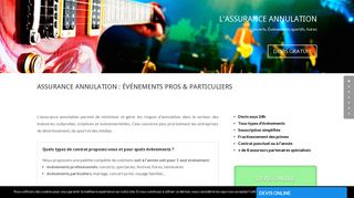 Trouver un devis d’assurance annulation