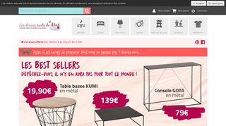 Les douces nuits de Maé, boutique e-commerce