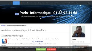 Dépannage informatique à Paris à domicile