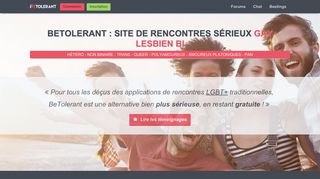 L’amour avec un grand A, tolérance avec un grand T