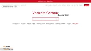 Boutique de vente en ligne d’objets en Daum