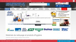 Tous les produits et matériels pour la proprété