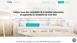 Faites gérer la location de votre bien par Luckey