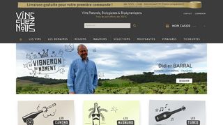 Vinscheznous.com, boutique de vins