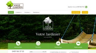 Ange Garden, entreprise de jardinage à La Louvière