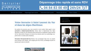 Des serruriers qualifiés et prompts