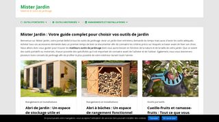 Opérer des choix judicieux de matériels de jardinage