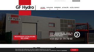GF Hydro : distributeur de matériel hydraulique