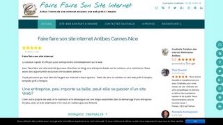 Faire faire son site internet de Cnathalie.com création et vente de site web existant