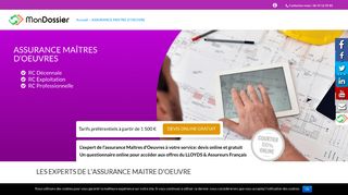 Obtenir des devis assurance maitre d’oeuvre
