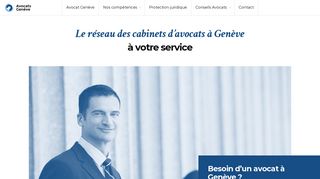 Joindre des avocats à Genève en Suisse