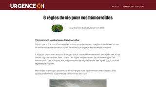 Les solutions efficaces contre l’hémorroide