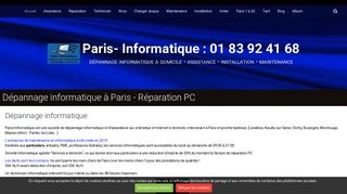 Dépannage informatique à Paris à domicile