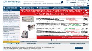 CHR Restauration : matériel pour les restaurants