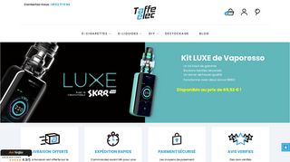 Vente en ligne de cigarettes électroniques