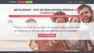 L’amour avec un grand A, tolérance avec un grand T