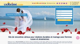 Belles femmes russes et ukrainiennes à marier