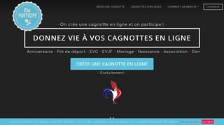 Une Cagnotte en ligne innovante et solidaire