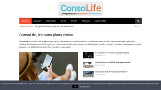 La consommation responsable avec ConsoLife