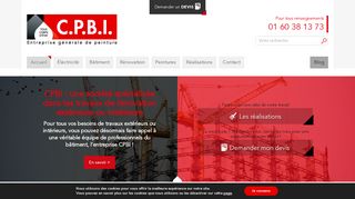 CPBI : peinture façade ravalement à Paris