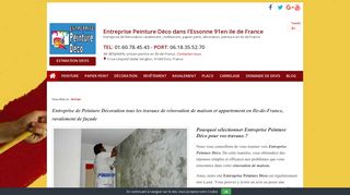 Votre entreprise de peinture à Mennecy