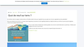 Ce que vous voulez savoir d’original sur le monde