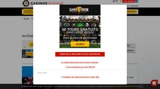 Jouer à l’Ultimate Poker, casinos du Rhône-Alpes