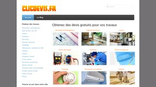 Clicdevis, le devis idéal travaux de maison