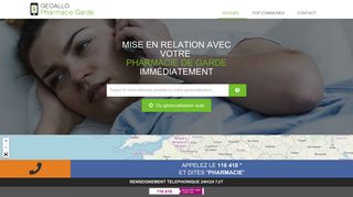 Trouver la pharmacie de garde de proximité