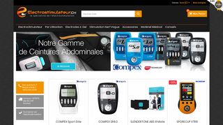 Vente en ligne d’appareils d’électrostimulation
